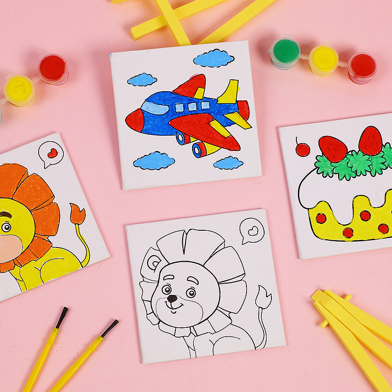 5 Packs Cartoon DIY Oil Painti - Art Craft Movement avaliação e preço