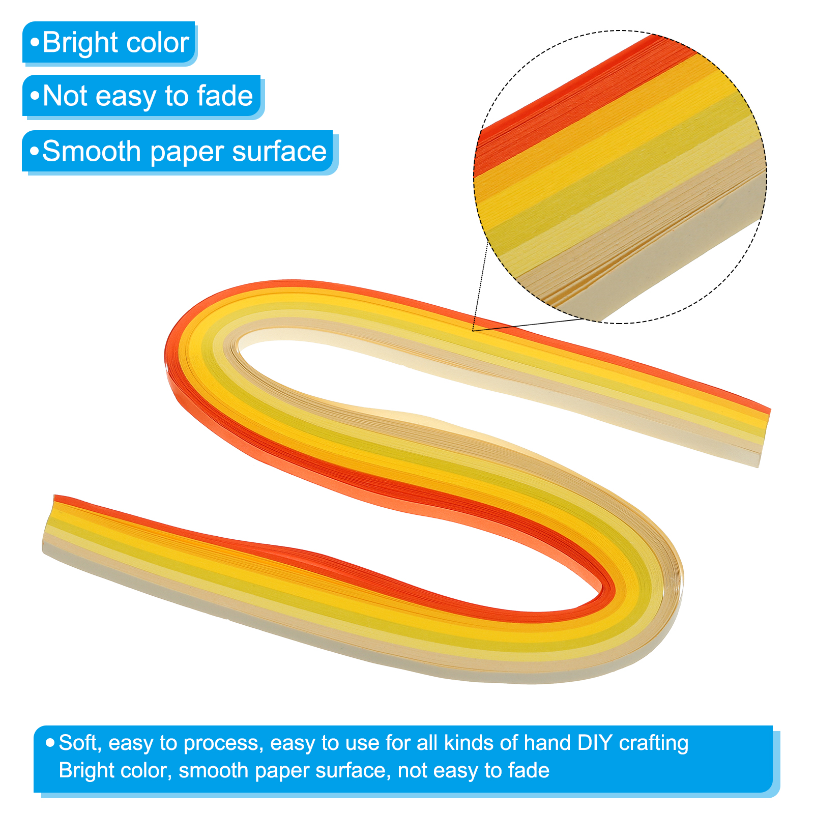 600/840pcs Quilling Strips Pap - Art Quilling Craft avaliação e preço