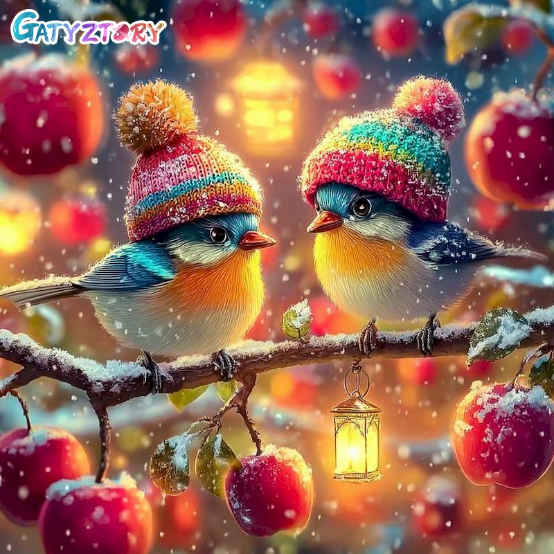 GATYZTORY Bird 5d Diamond Pain - Art Craft Ideas With Paper avaliação e preço