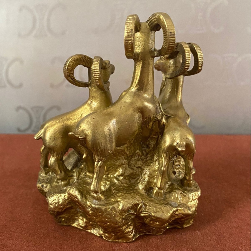Brass Three Ornament, Zodiac S - Art Craft Store avaliação e preço