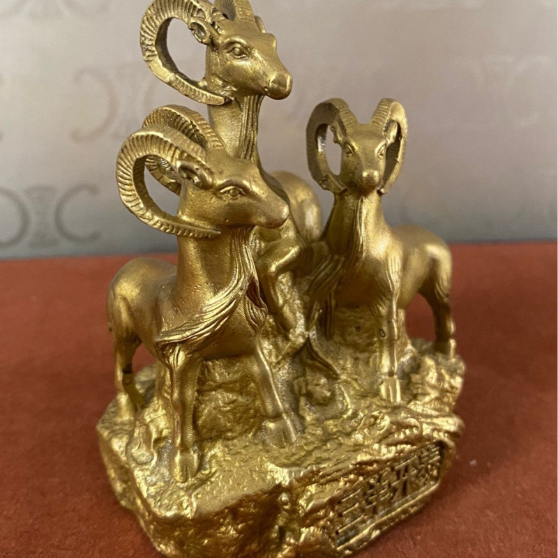 Brass Three Ornament, Zodiac S - Art Craft Store avaliação e preço