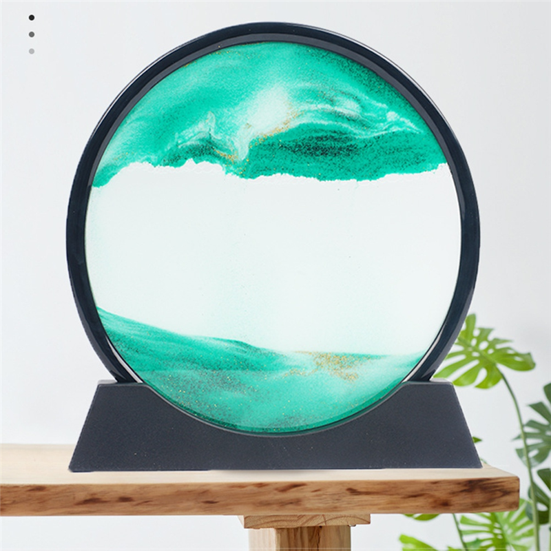 Round Glass 3D Hourglass Quick - Art Craft Movement avaliação e preço