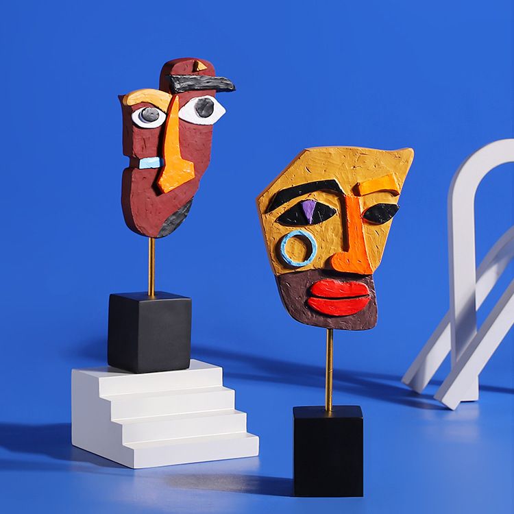 Creative Abstract Human Face C - Art Craft Shop avaliação e preço