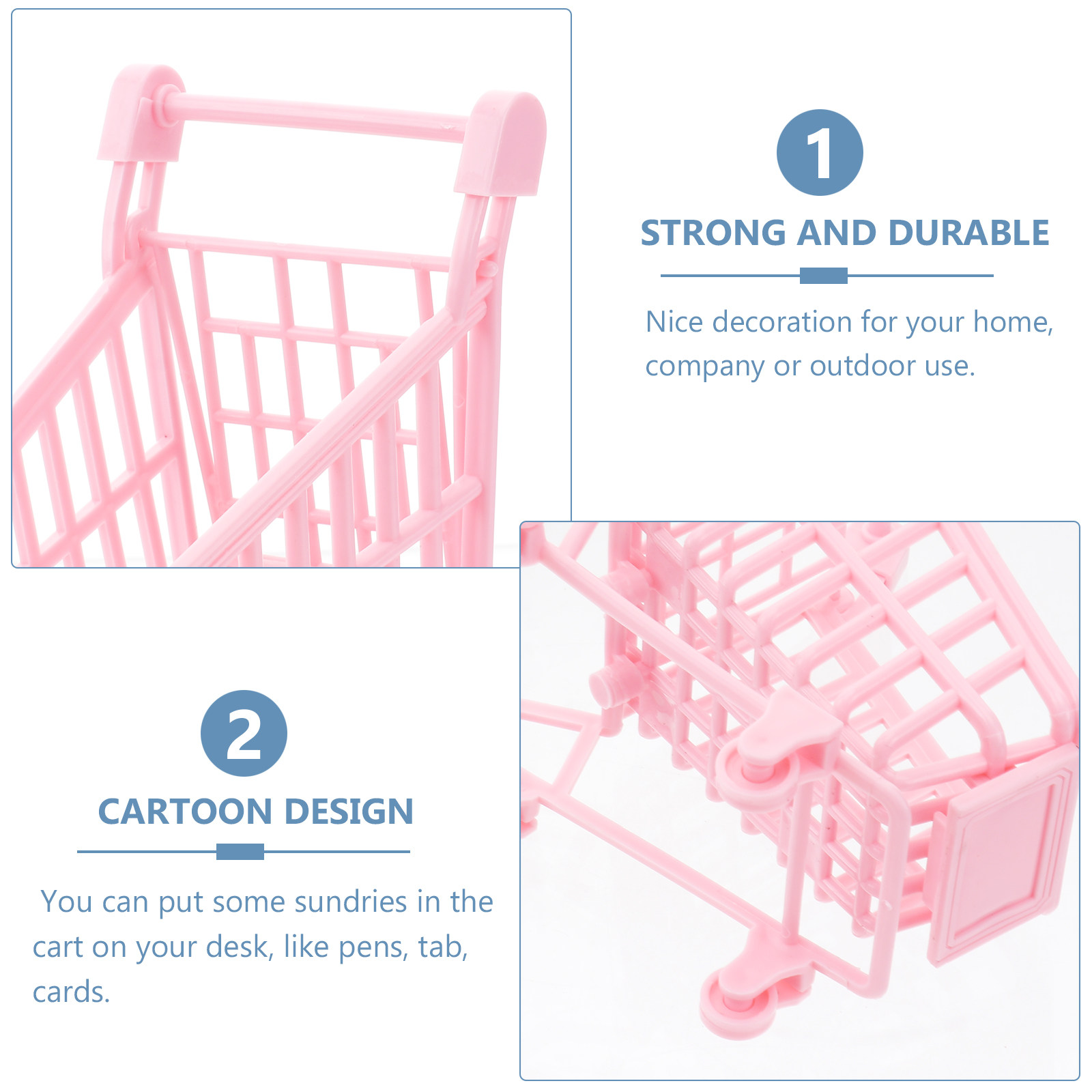 1Pcs Mini Shopping Cart Trolly - Art Craft Shop avaliação e preço