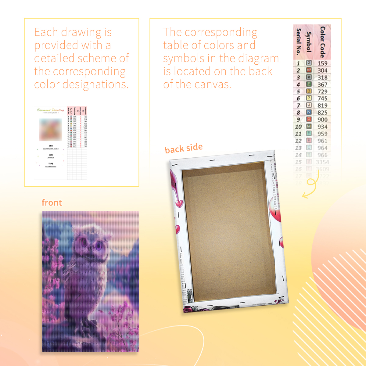 PhotoCustom Framed Owl Diamond - Art Craft Ideas With Paper avaliação e preço