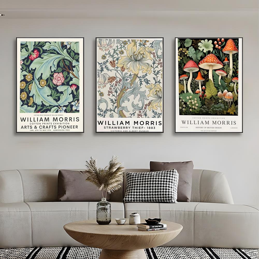 Vintage William Morris Poster  - Art Craft William Morris avaliação e preço