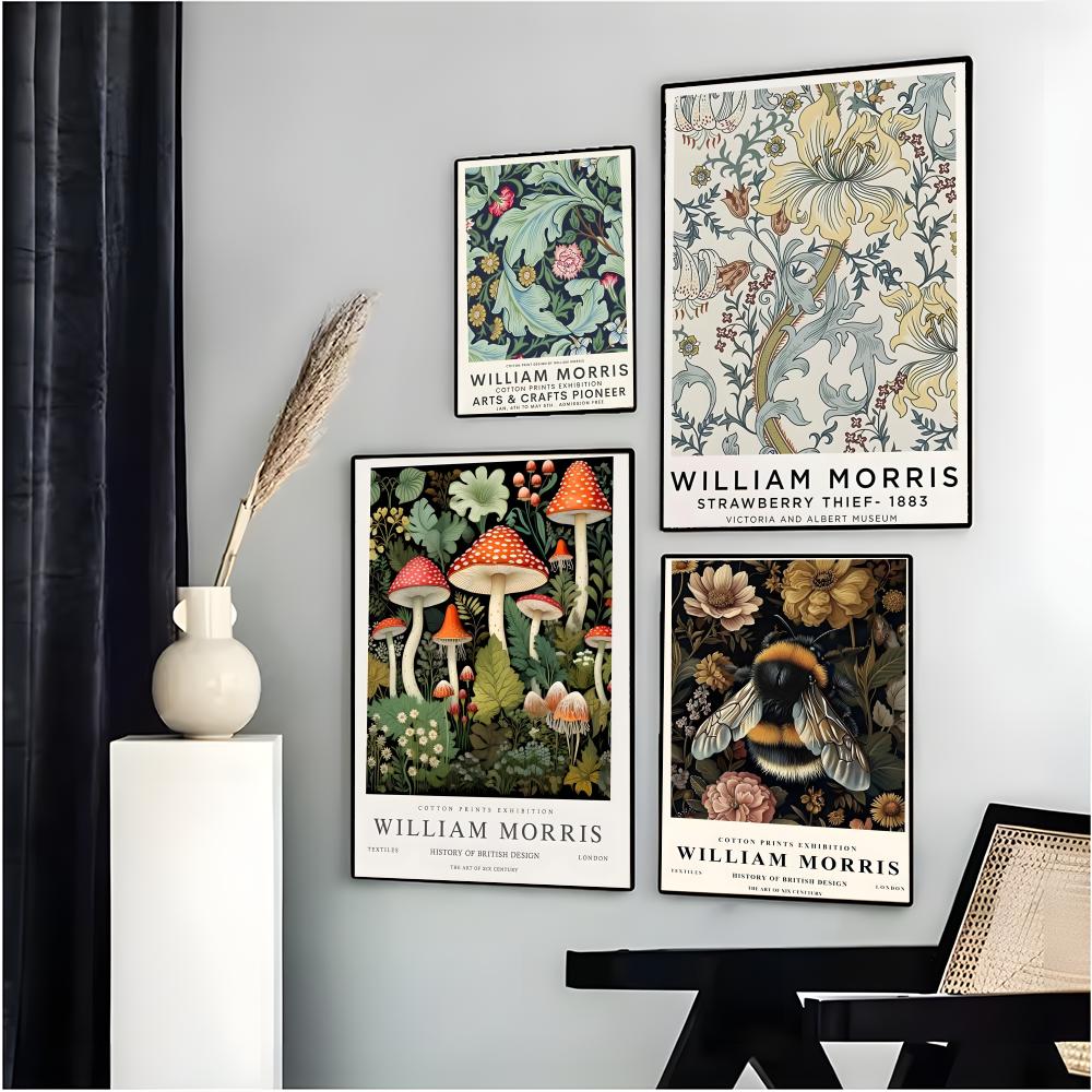 Vintage William Morris Poster  - Art Craft William Morris avaliação e preço