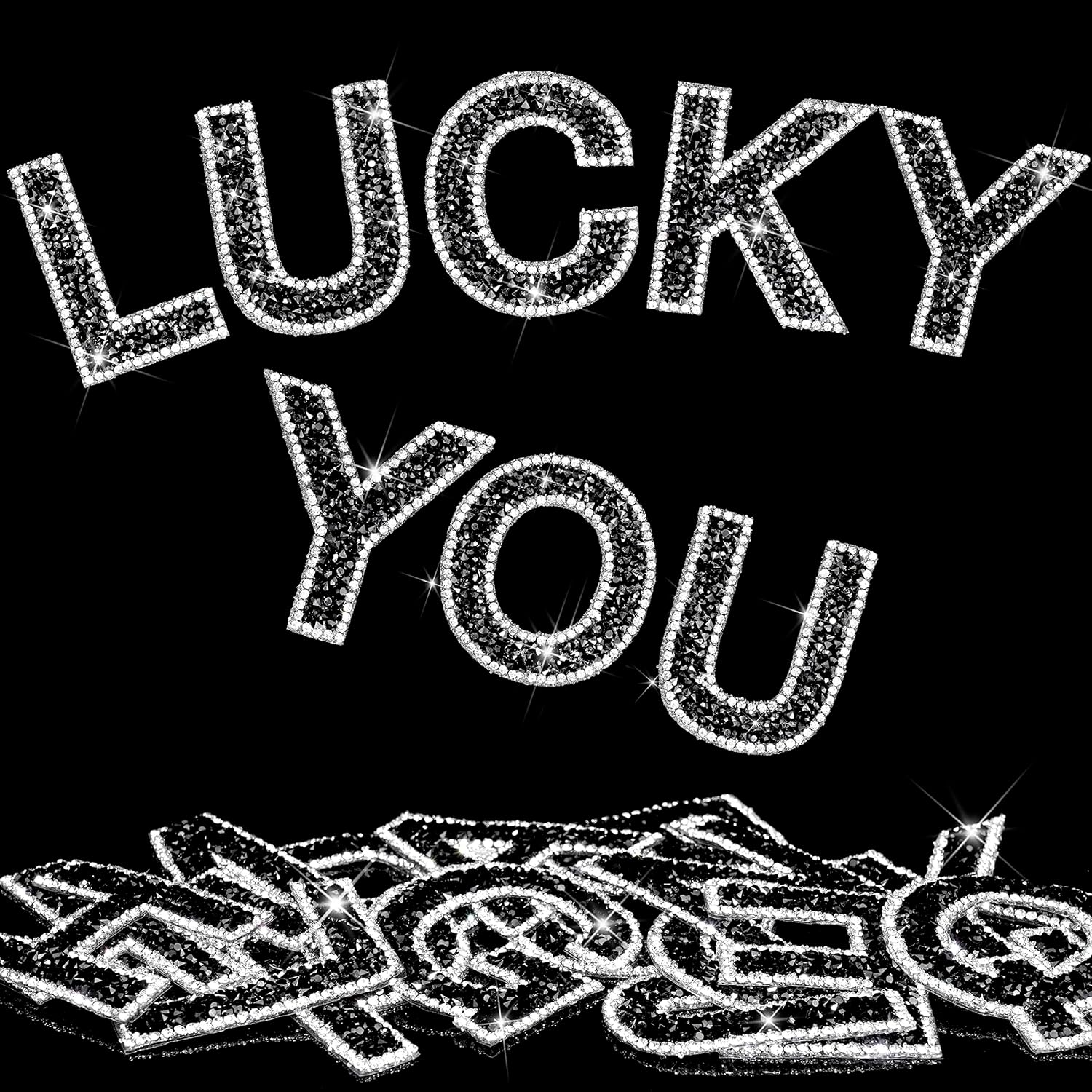 34Pcs Rhinestone Letter Sticke - Art And Craft Letter Z avaliação e preço