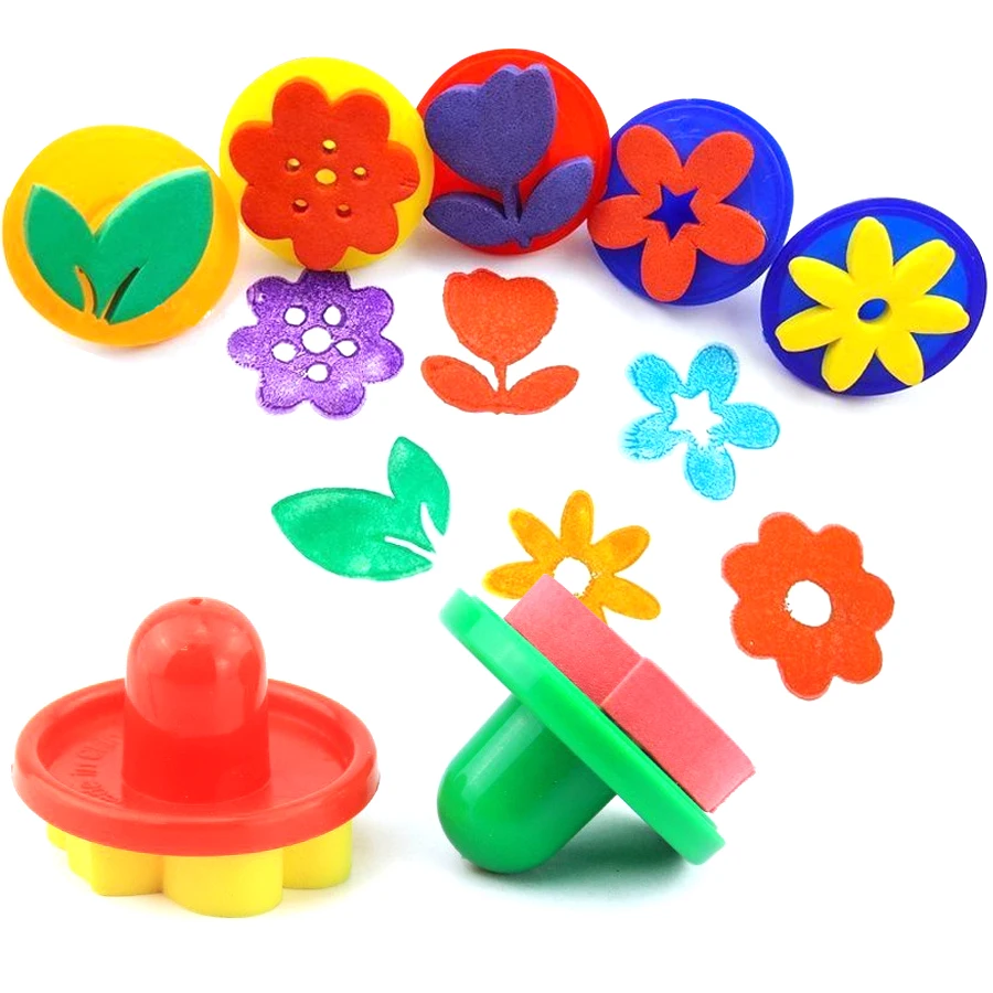 6pcs/set Flower Leaf Painting  - Art Craft With Leaves avaliação e preço