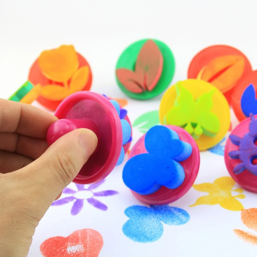 6pcs/set Flower Leaf Painting  - Art Craft With Leaves avaliação e preço