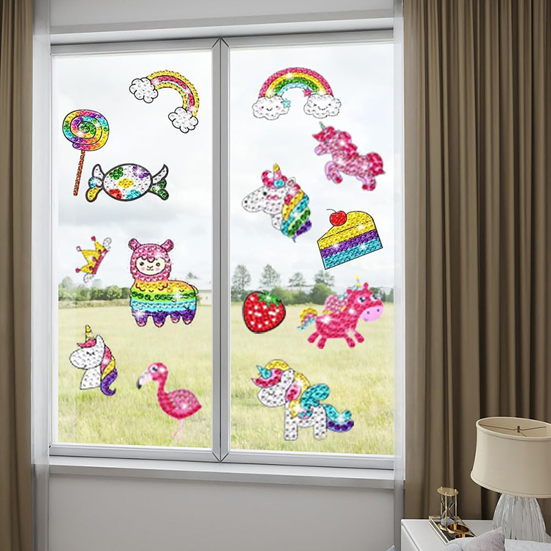 Make Diamond Stickers Kids 5D  - Art Craft Ideas With Paper avaliação e preço