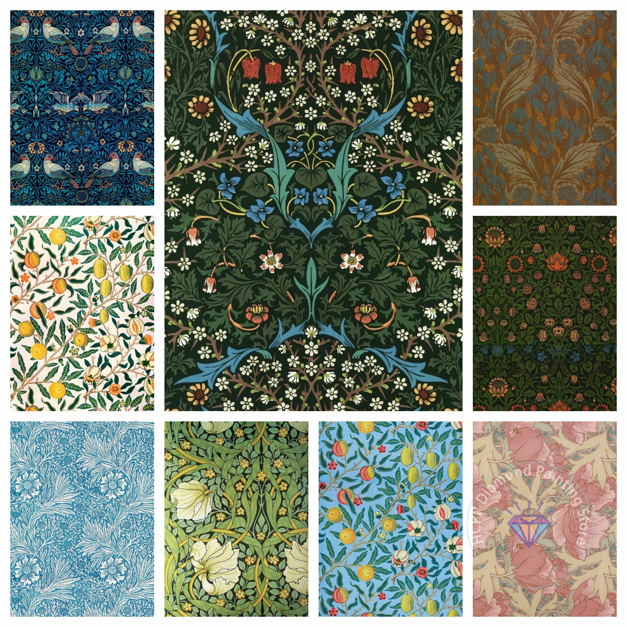 William Morris Museum Vintage  - Art Craft William Morris avaliação e preço