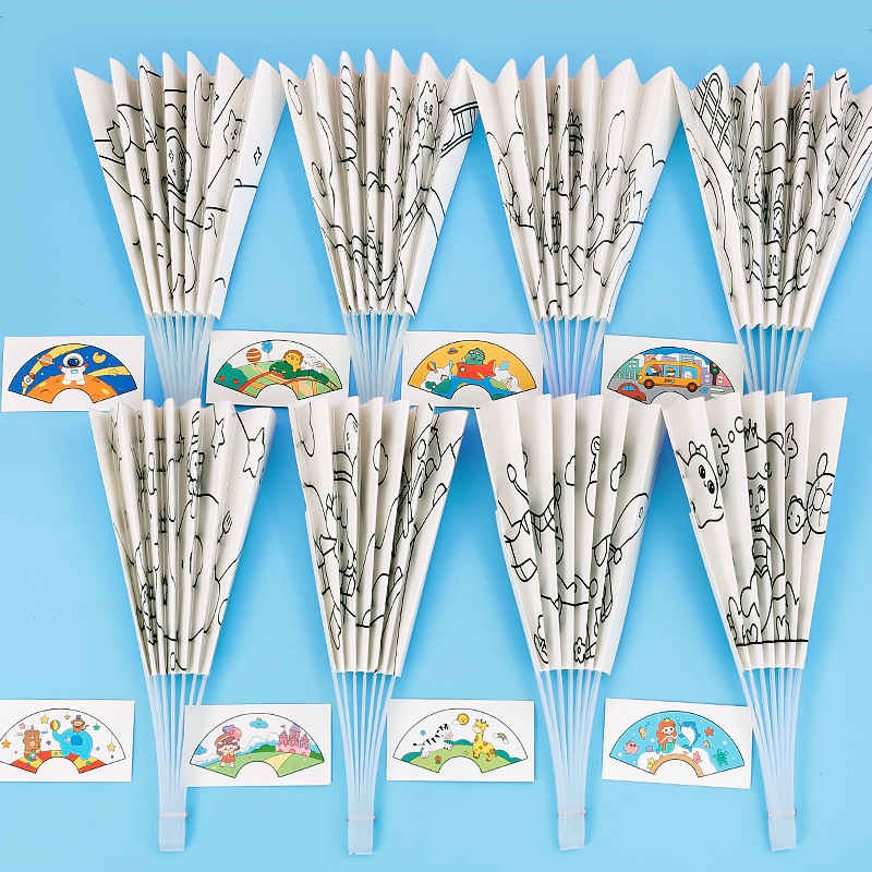 8Pcs Cartoon Summer Painting G - Art Craft Movement avaliação e preço