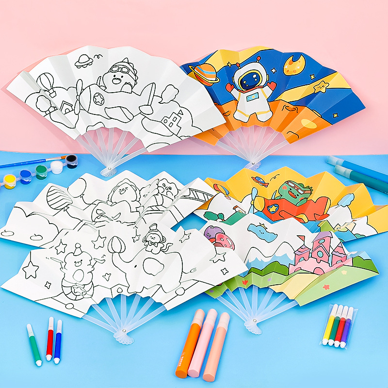 8Pcs Cartoon Summer Painting G - Art Craft Movement avaliação e preço