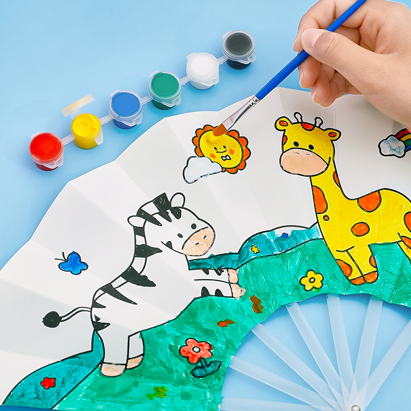 8Pcs Cartoon Summer Painting G - Art Craft Movement avaliação e preço