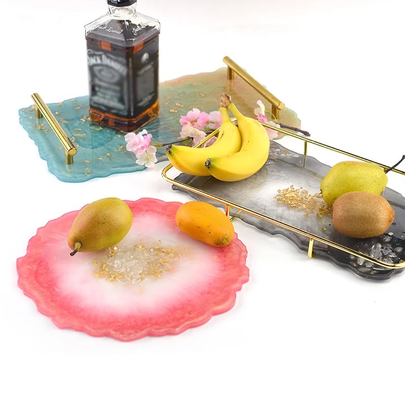 Tray Epoxy Resin Silicone Mold - Art Craft Board avaliação e preço