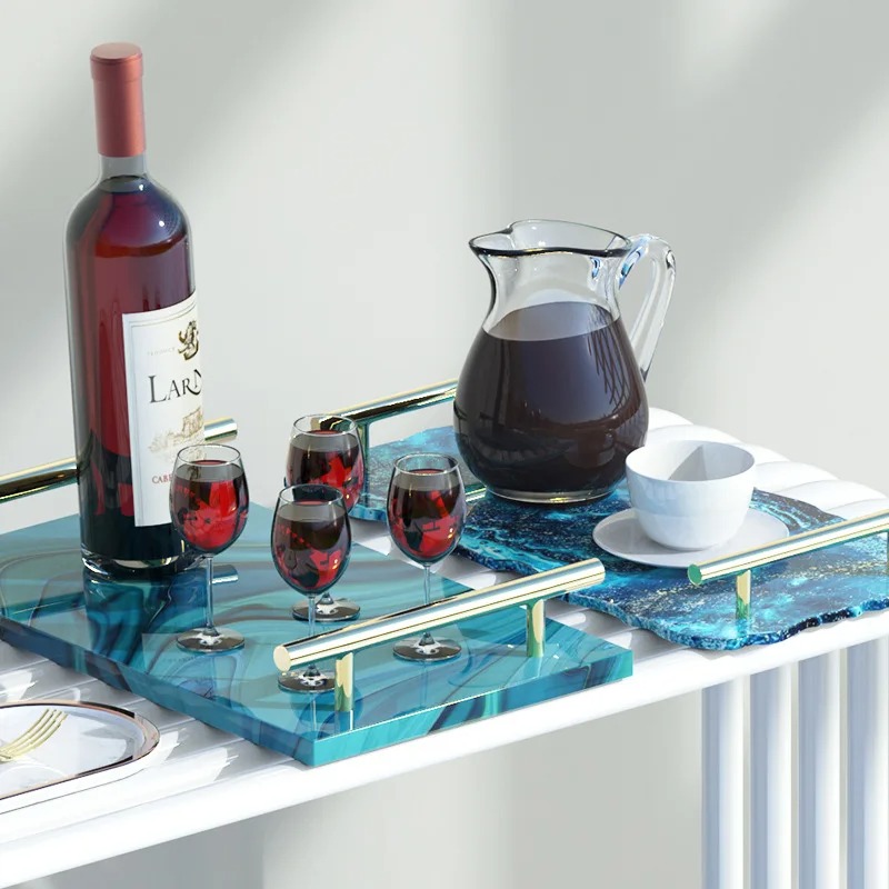Tray Epoxy Resin Silicone Mold - Art Craft Board avaliação e preço