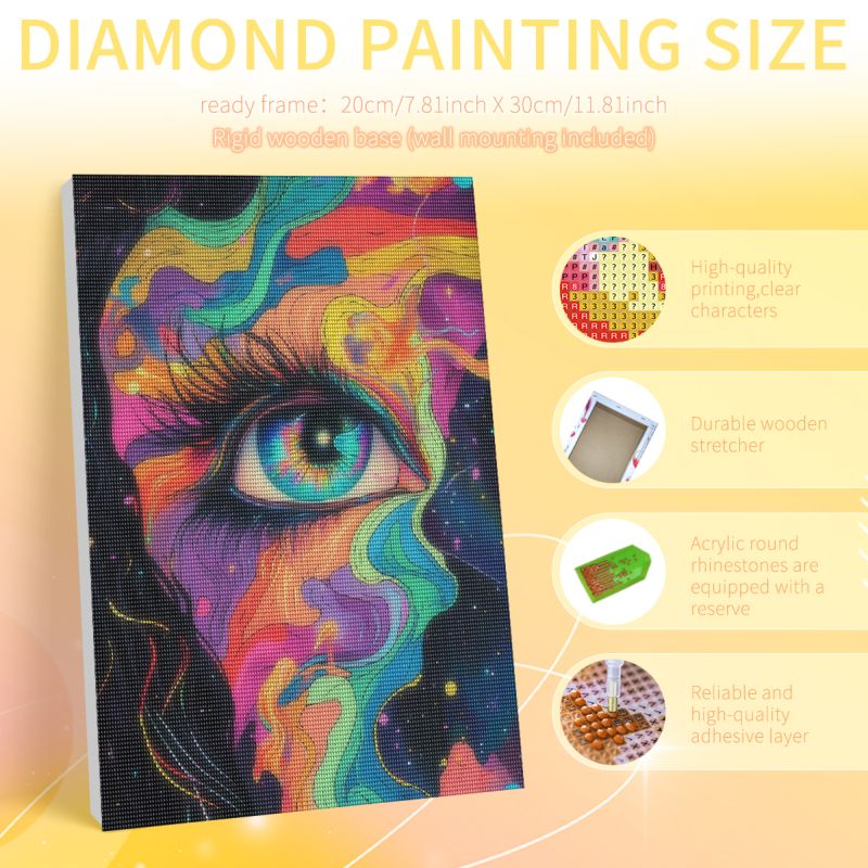 PhotoCustom Framed Colorful Bi - Art Craft Ideas With Paper avaliação e preço