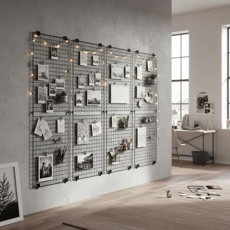 3 Packs Grid Wall Panels, 2 x  - Art Craft Board avaliação e preço