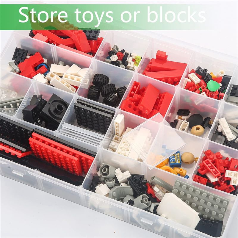 Large 24 Grids Plastic Organiz - Art Craft Store avaliação e preço