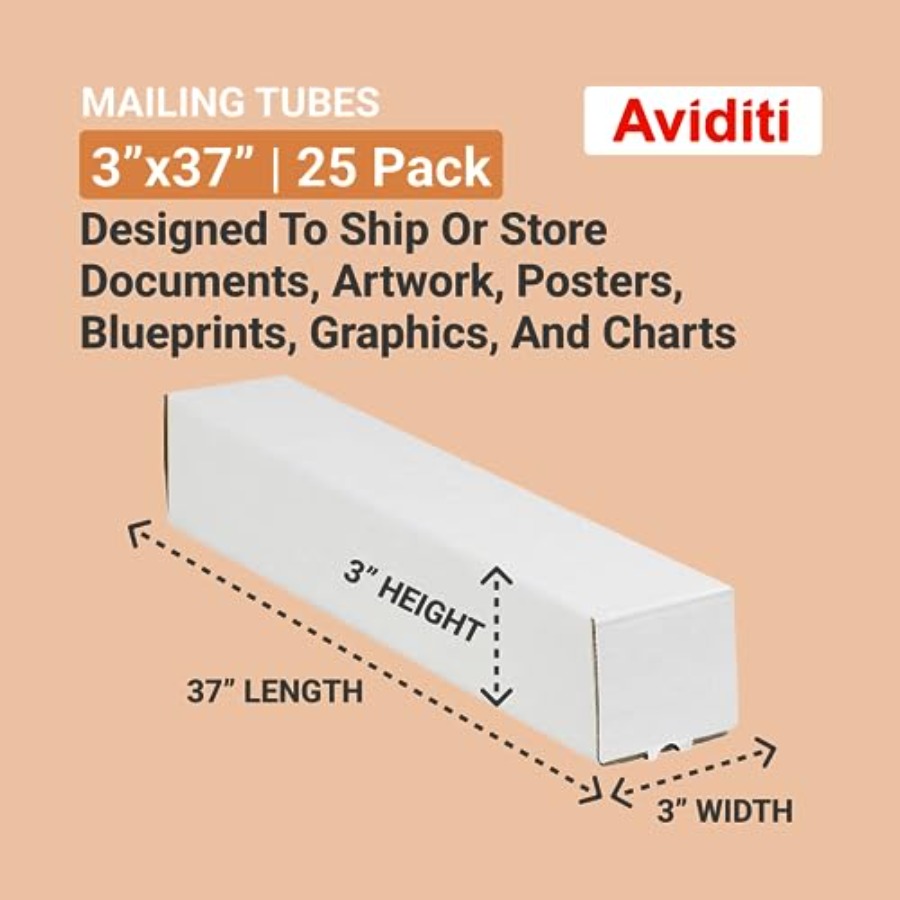 AVIDITI Long Cardboard Boxes,  - Artwork Craft avaliação e preço