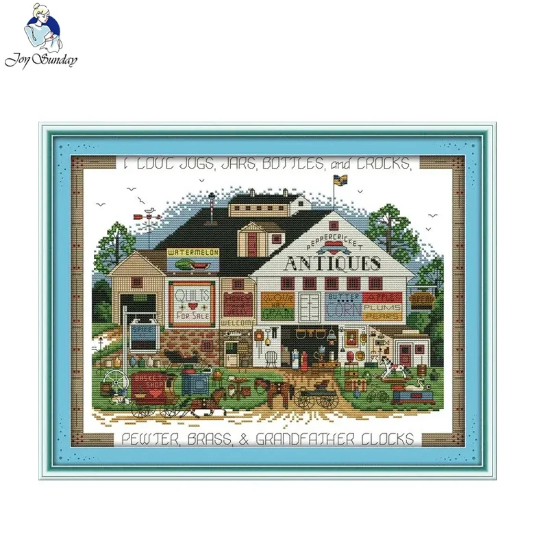Joy Sunday Cross Stitch Kits S - Art Craft Shop avaliação e preço