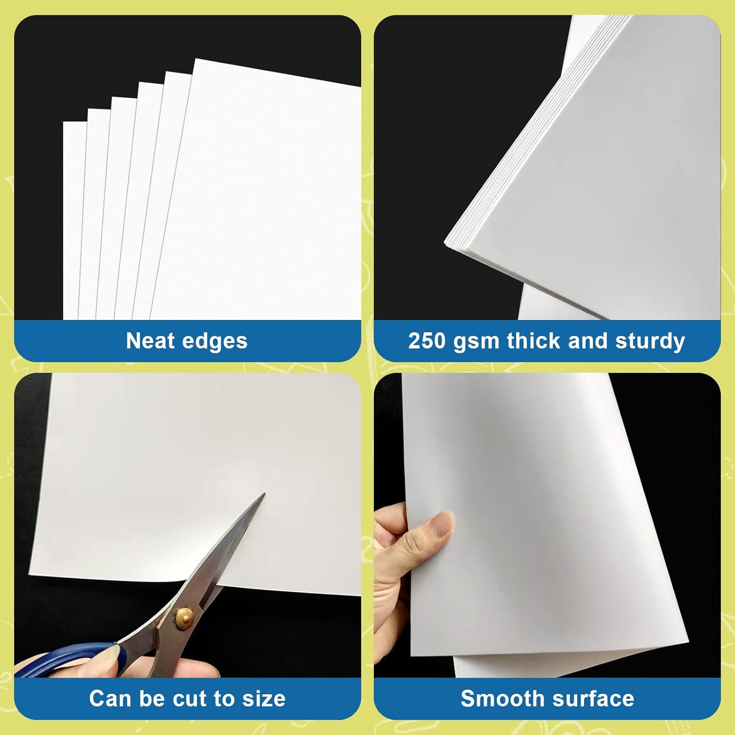 25 Pack White Poster Board 11. - Art Craft Board avaliação e preço