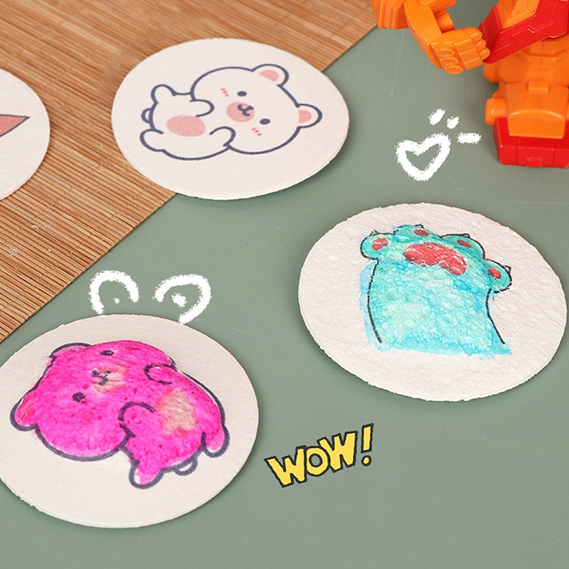 3D Magic Puffy Foam Texture Pa - Art Craft Board avaliação e preço