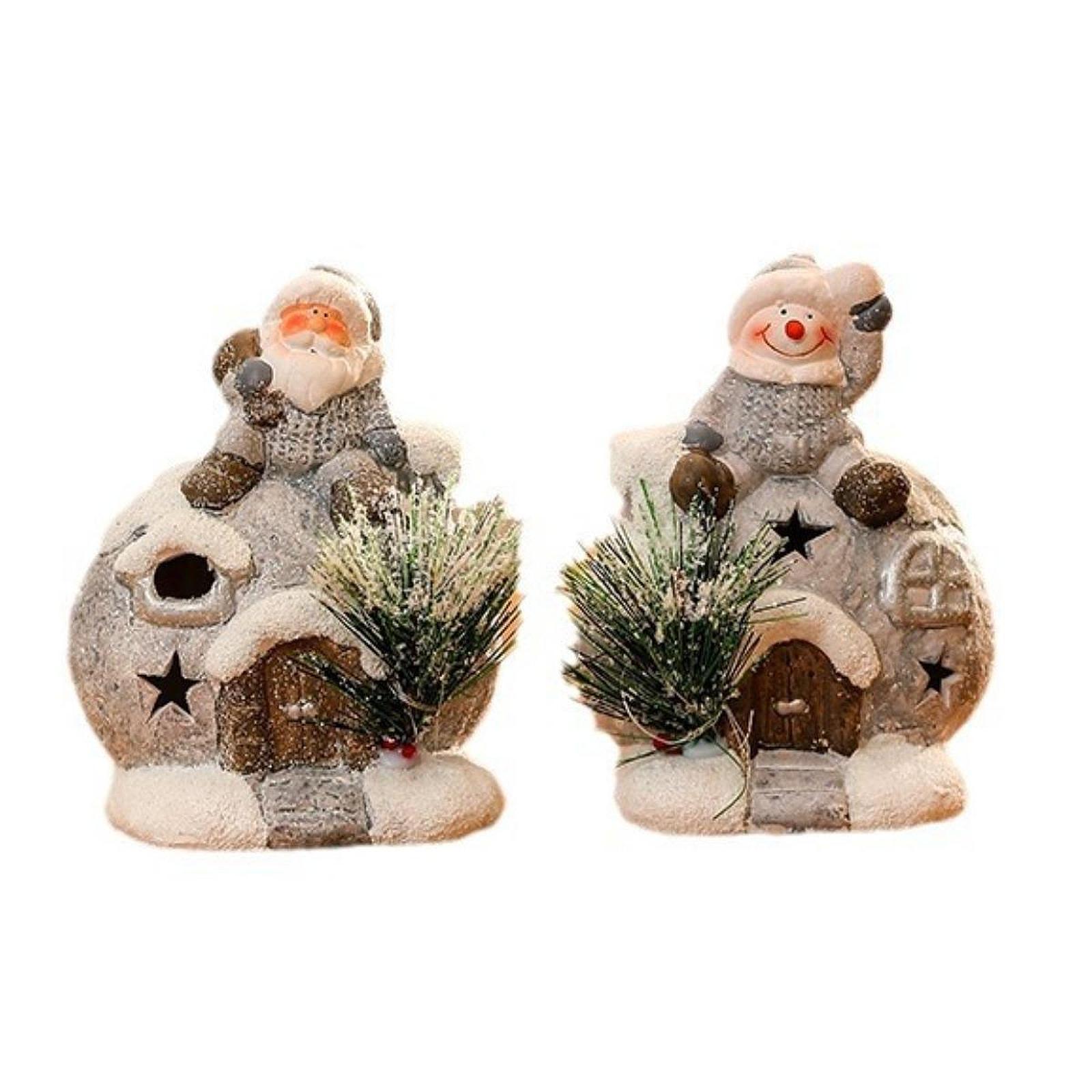 Christmas Figurine Collectible - Art Craft Shop avaliação e preço
