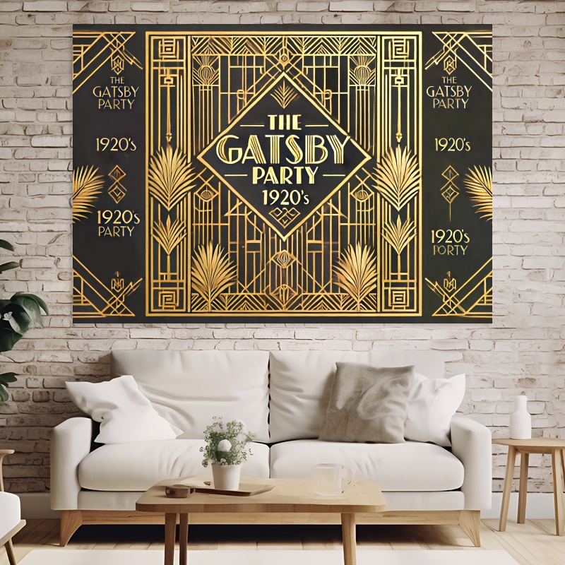 Gatsby style photography backg - Art Craft Movement avaliação e preço