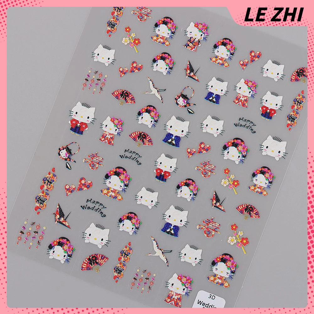 Kawaii Cartoon Nail Art Sticke - Art Craft Movement avaliação e preço