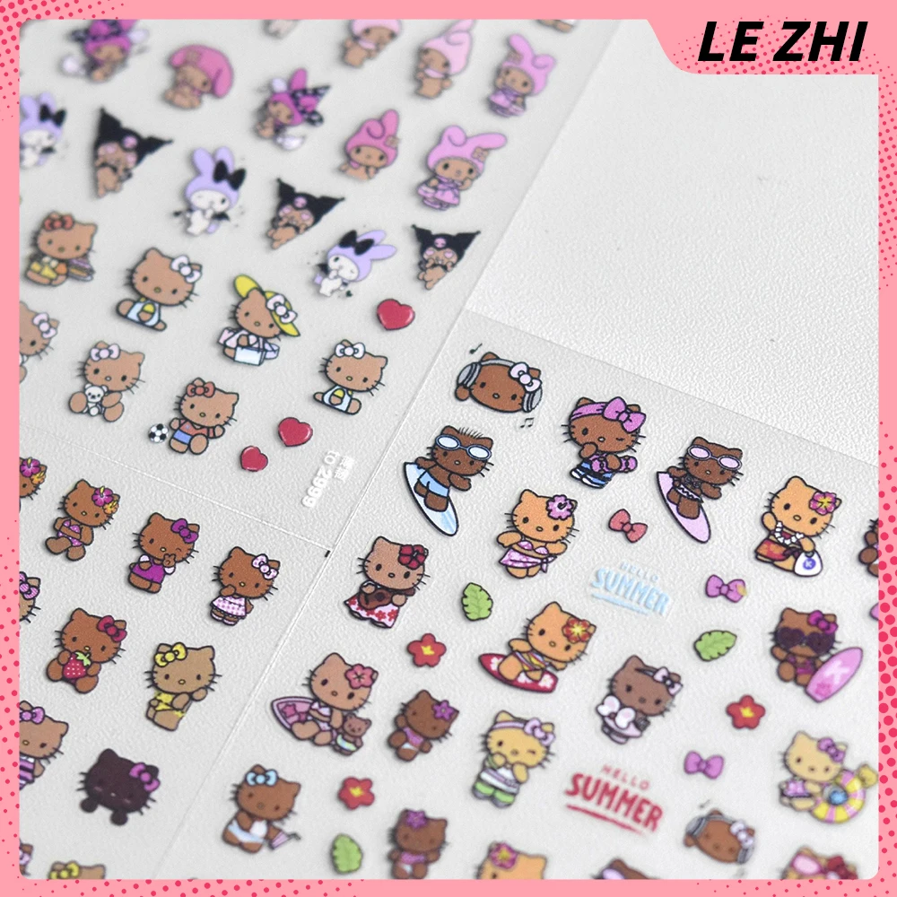 Kawaii Cartoon Nail Art Sticke - Art Craft Movement avaliação e preço