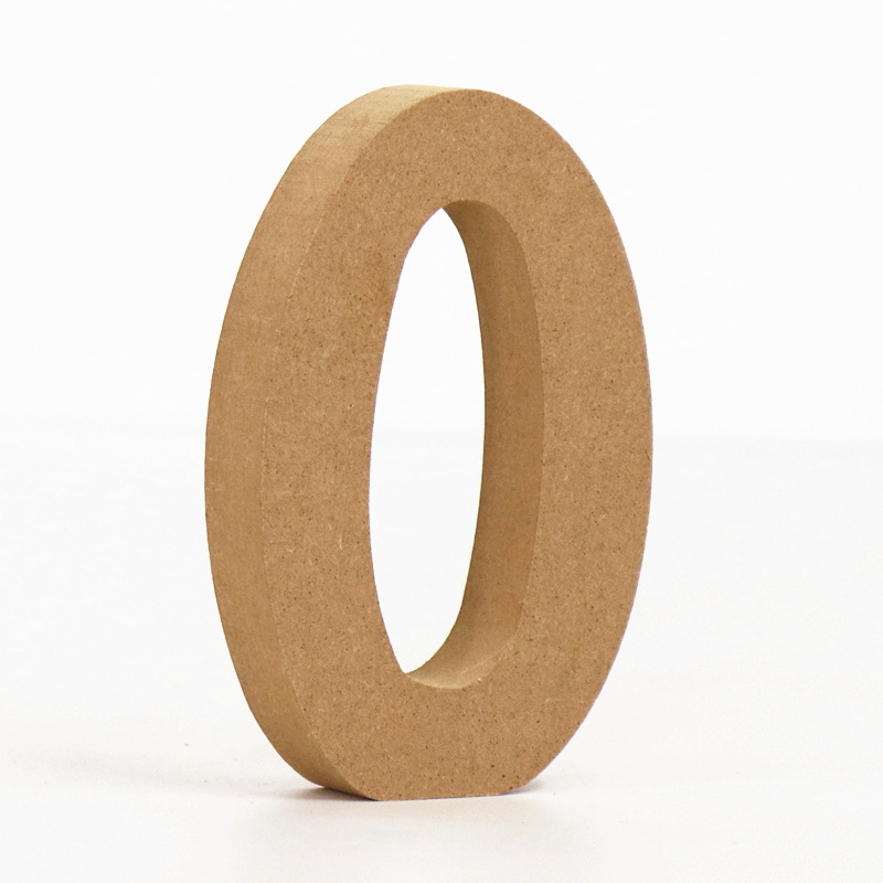 1pc 10cm Wood Color Numbers 0- - Art Craft Number avaliação e preço
