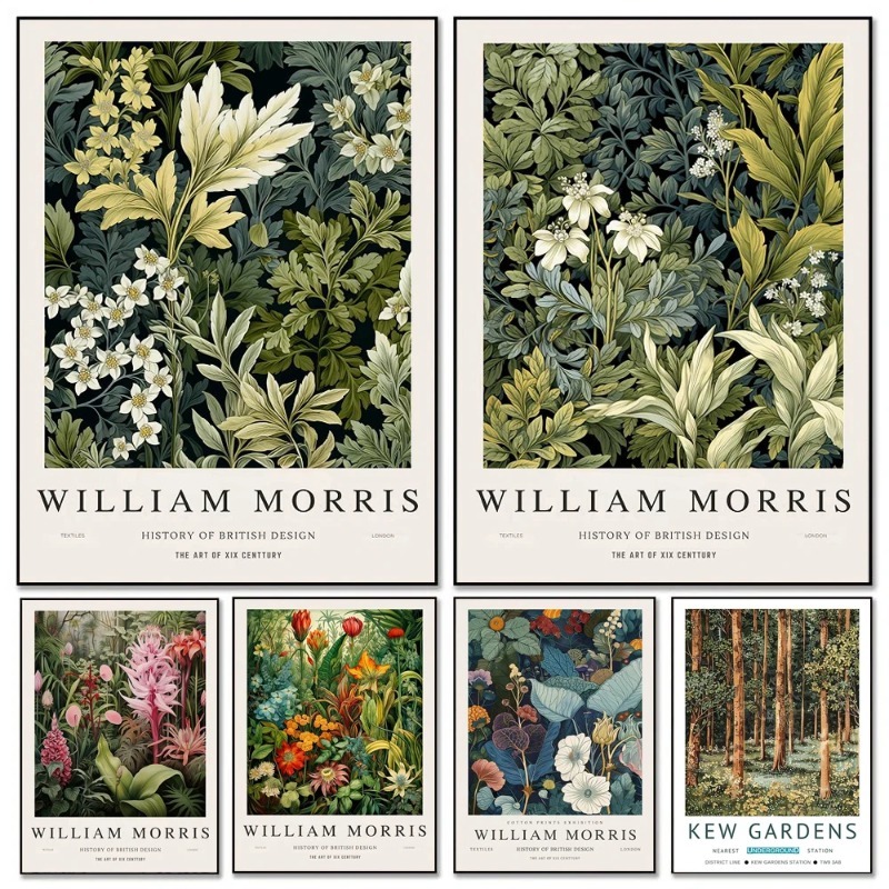 William Morris Museum Exhibiti - Art Craft William Morris avaliação e preço